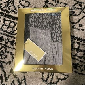 Michael Kors Scarf, Hat, and Gloves